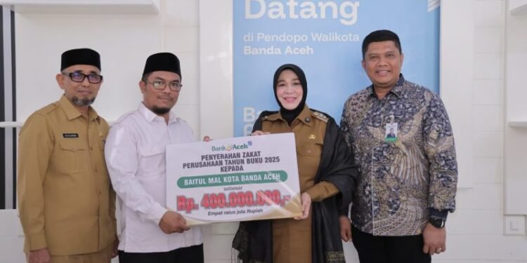 Pemko Banda Aceh Terima Dividen Rp2,05 M dari Bank Aceh Syariah