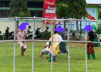 Kegiatan HUT RI Ke-81 di Salah Satu SMA Abdya Disorot, Siswa Laki-laki Gunakan Pakaian Perempuan Saat Perlombaan Olah Raga