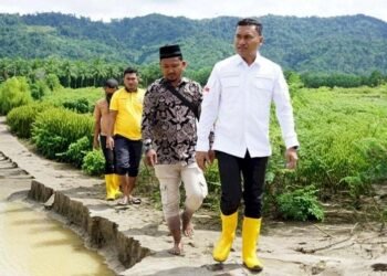 Respon Erosi Krueng Babahrot, Pemkab Abdya Usulkan Penanganan Hingga ke Pemerintah Pusat