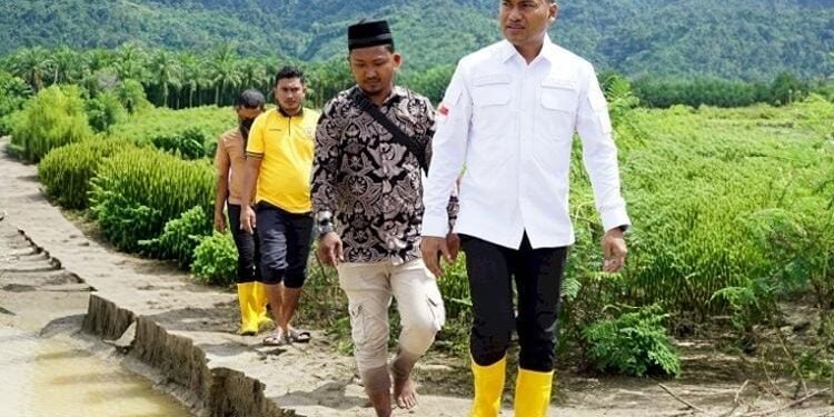 Respon Erosi Krueng Babahrot, Pemkab Abdya Usulkan Penanganan Hingga ke Pemerintah Pusat