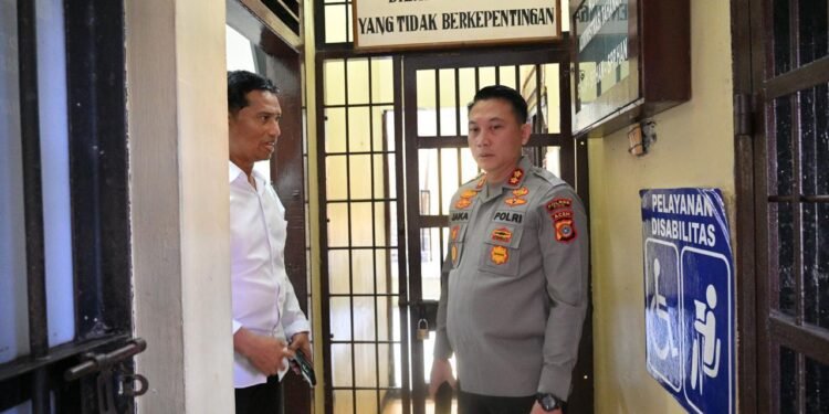 Pastikan Tahanan Aman, Kapolres Pidie Sidak Penjagaan hingga SPKT