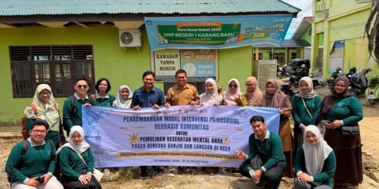 USK dan PKKHY Kembangkan Model Pemulihan Kesehatan Mental Anak Pascabencana di Aceh