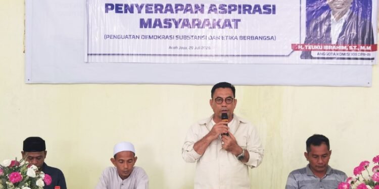 HT Ibrahim Serap Aspirasi Masyarakat Aceh Jaya, Warga Sampaikan Beragam Persoalan Pembangunan