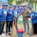 Demokrat Aceh Besar Gelar Gerakan Langit Biru, Bersihkan Meunasah dan Bagikan Sembako