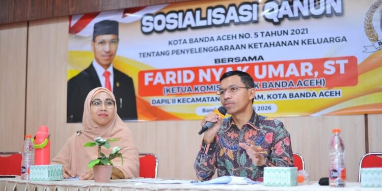 Tren Perceraian di Banda Aceh Meningkat, Farid Nyak Umar Minta Pemko Implementasikan Qanun Ketahanan Keluarga