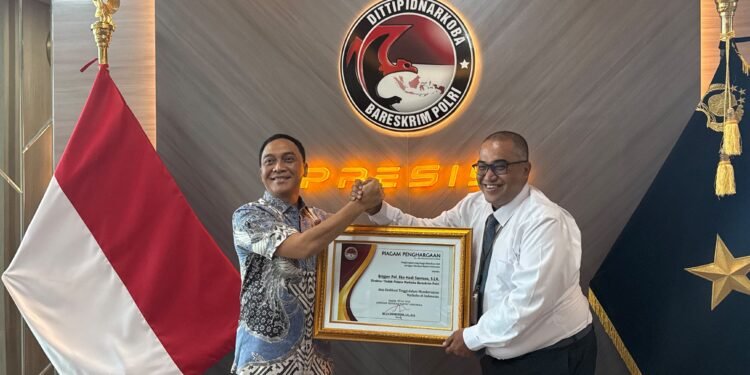 Jari Apresiasi Dittipidnarkoba Bareskrim Polri, Dinilai Tegas Berantas Jaringan Narkoba Internasional ‎