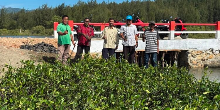 DLHK Aceh Fasilitasi Penanaman 19.200 Batang Mangrove di Lamteh Peukan Bada