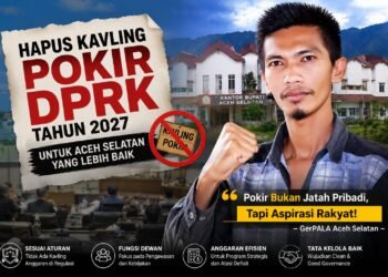 GerPALA Dukung Bupati Aceh Selatan Hapus Kavling Pokir DPRK 2027, Selama Ini Dewan Dinilai Kurang Produktif
