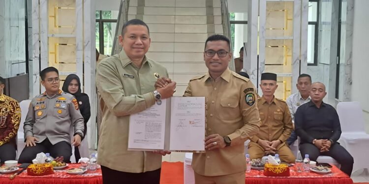 Ancaman Narkotika, BNN Aceh Teken MoU dengan Pemerintah Abdya Bentuk BNNK