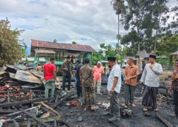 PKB Pidie Jaya Salurkan Bantuan untuk Korban Kebakaran Dayah Istiqamatuddin