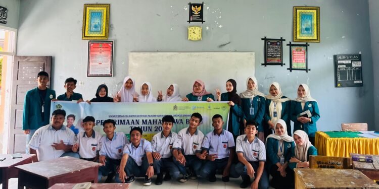 Mahasiswa KPM Mandiri Kelompok 15 UINSUNA Lhokseumawe Perkenalkan Transformasi Kampus ke Siswa MAN 2 Aceh Tengah