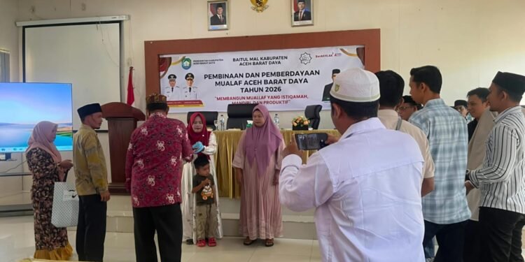 Bukan hanya Perkuat Aqidah, Baitul Mal Abdya juga Perkuat Ekonomi 63 Mualaf Lewat Pelatihan Kewirausahaan