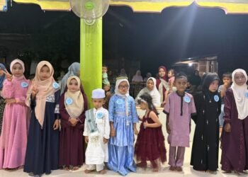 KKN USK Kelompok 11 Gelar Fashion Show Busana Muslim