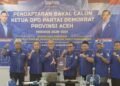 Nurdiansyah Alasta Resmi Daftar Calon Ketua Demokrat Aceh, Berkas Diterima SC Musda