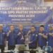 Nurdiansyah Alasta Resmi Daftar Calon Ketua Demokrat Aceh, Berkas Diterima SC Musda