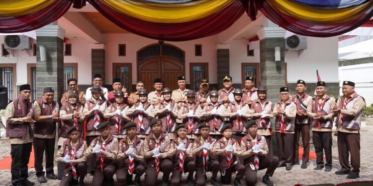 Wabub Abdya Lepas 26 Peserta Kontingen Pramuka ke Cibubur ikut Jambore Nasional