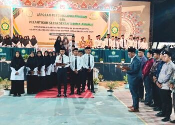 Tegaskan Keteladanan, Pimpinan Al Zahrah Lantik Pengurus OSPA Masa Bakti 2026-2027