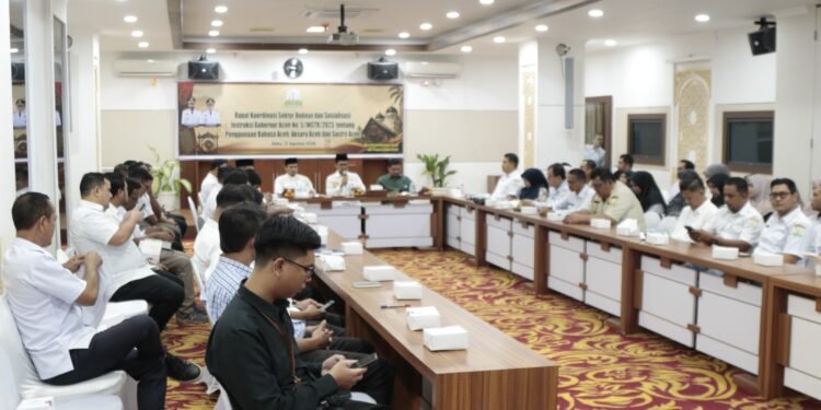Pemerintah Aceh Gelar Rakor Budaya, Ajak Masyarakat Tingkatkan Penggunaan Bahasa dan Aksara Aceh