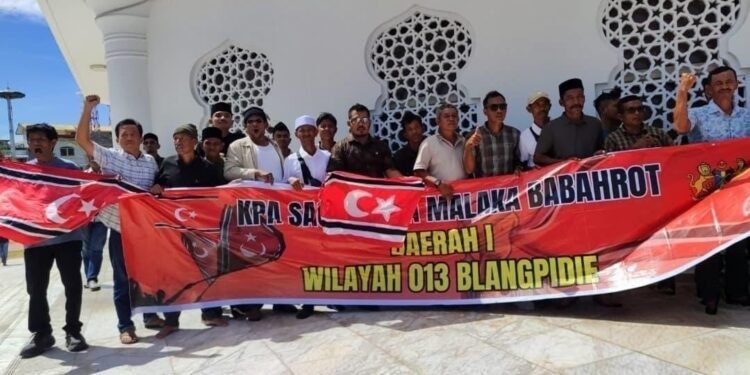 KPA Sagoe Malaka Wilyah 013/Blangpidie Ikut Sukseskan Zikir dan Doa Bersama Hari Perdamaian Aceh