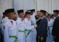 Bupati Abdya Kukuhkan Paskibraka Abdya 2026, Diminta Kibarkan Prestasi dan Nama Baik Daerah