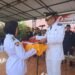 Camat Salamuddin Inspektur Upacara HUT Ke-81 RI di Peukan Bada