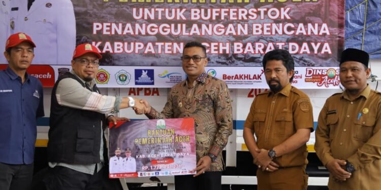Abdya Terima Bantuan Logistik Rp1,77 Miliar dari Pemerintah Aceh