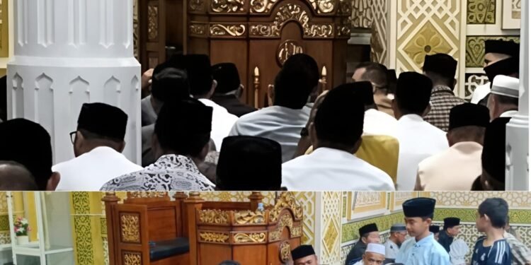 Tausiah Subuh di Masjid Baitul Qahar, Bupati Abdya: Orang Tua Biasakan Bawa Anak-anak Shalat ke Masjid