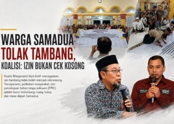 Warga Samadua Tolak Perusahaan Tambang, Koalisi: Izin Bukan Cek Kosong
