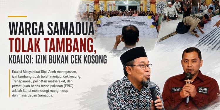 Warga Samadua Tolak Perusahaan Tambang, Koalisi: Izin Bukan Cek Kosong