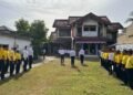 Peringati HUT ke-81 RI, Residen Rehabilitasi IPWL Kayyis Ahsana Aceh Jadi Pengibar Bendera dalam Kolaborasi Bersama Mahasiswa UIN Ar-Raniry