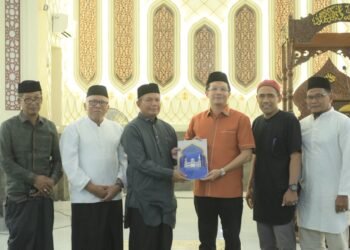 Ketua DPRK Banda Aceh Advokasi Anggaran untuk Pembangunan Menara Masjid Taqwa Seutui