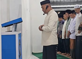 Bupati Abdya Imam Shalat Subuh di Lapas Kelas IIB Blangpidie