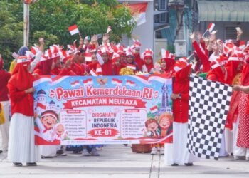 Ribuan Anak PAUD se-Kota Banda Aceh Meriahkan Karnaval Kemerdekaan