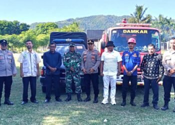 Forkopimcam Peukan Bada Lakukan Sosialisasi Pencegahan Karhutla