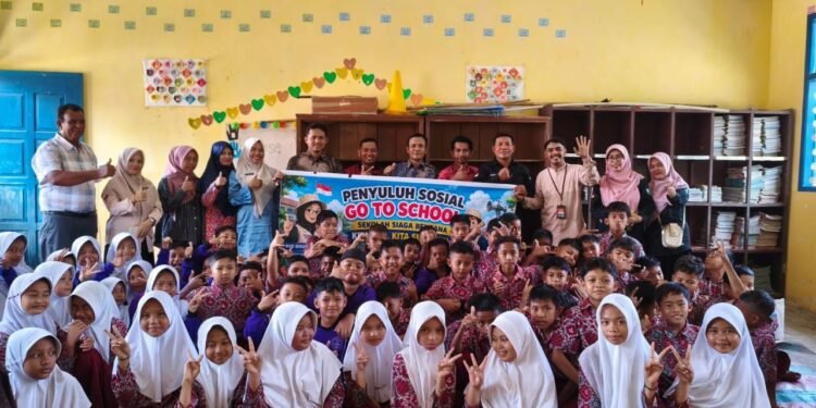 Tingkatkan Kesiapsiagaan Bencana Sejak Dini, Dinsos Abdya Gelar Penyuluhan SBB di 8 SD