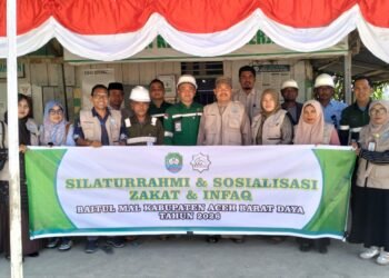 Baitul Mal Abdya Sosialisasi Potensi Zakat Tambang di PT Juya Aceh Minning