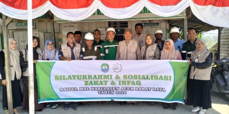 Baitul Mal Abdya Sosialisasi Potensi Zakat Tambang di PT Juya Aceh Minning