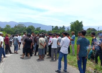 Persoalan Perbatasan Memanas, Warga di Abdya Bongkar Fasilitas Umum