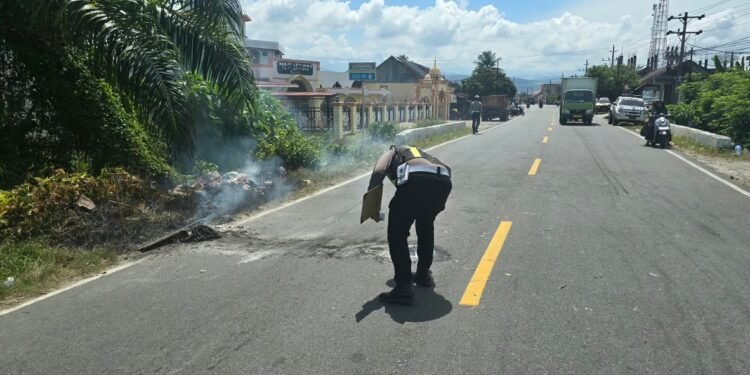 Kecelakaan Ganda di Susoh, Pengendara Becak Barang Warga Tapaktuan Meninggal Dunia