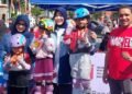 140 Peserta Ramaikan Walikota Cup Kompetisi Sepatu Roda di Car Free Day