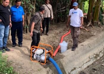 Pemkab Aceh Besar Distribusikan Air ke Sawah Terdampak Kekeringan