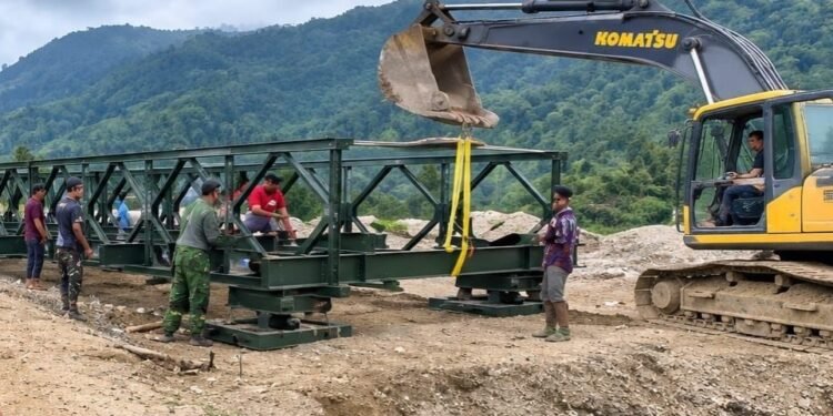 Pemulihan Jalur Penghubung Gayo Lues-Aceh Timur Dikebut