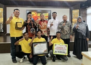 Nagan Raya Raih Juara Pertama Inovasi Alat TTG Aceh 2026