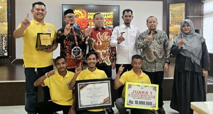 Nagan Raya Raih Juara Pertama Inovasi Alat TTG Aceh 2026