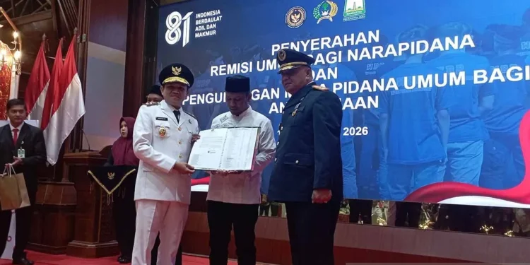 Sebanyak 4.833 Warga Binaan di Aceh dapat Remisi, 25 Langsung Bebas
