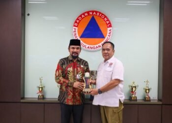 Bupati Aceh Timur Temui BNPB, Minta Percepatan Pencairan Dana Stimulan Tahap II bagi Korban Banjir