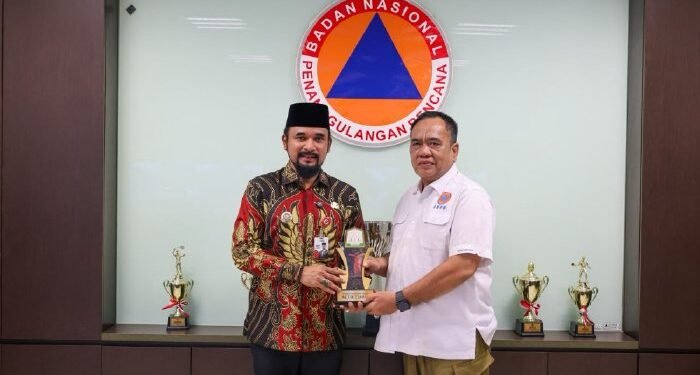 Bupati Aceh Timur Temui BNPB, Minta Percepatan Pencairan Dana Stimulan Tahap II bagi Korban Banjir