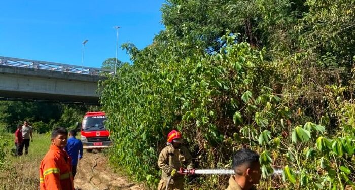 Karhutla Hanguskan Sekitar Satu Hektare Lahan di Indrapuri