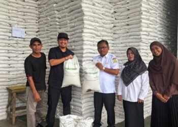Bulog Akan Salurkan 1.801,81 Ton Beras Bantuan Pangan untuk Masyarakat Aceh Besar