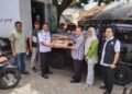 Mukim Lamlhom Terima 3,7 Ton Ikan Segar Beku dari DKP Aceh